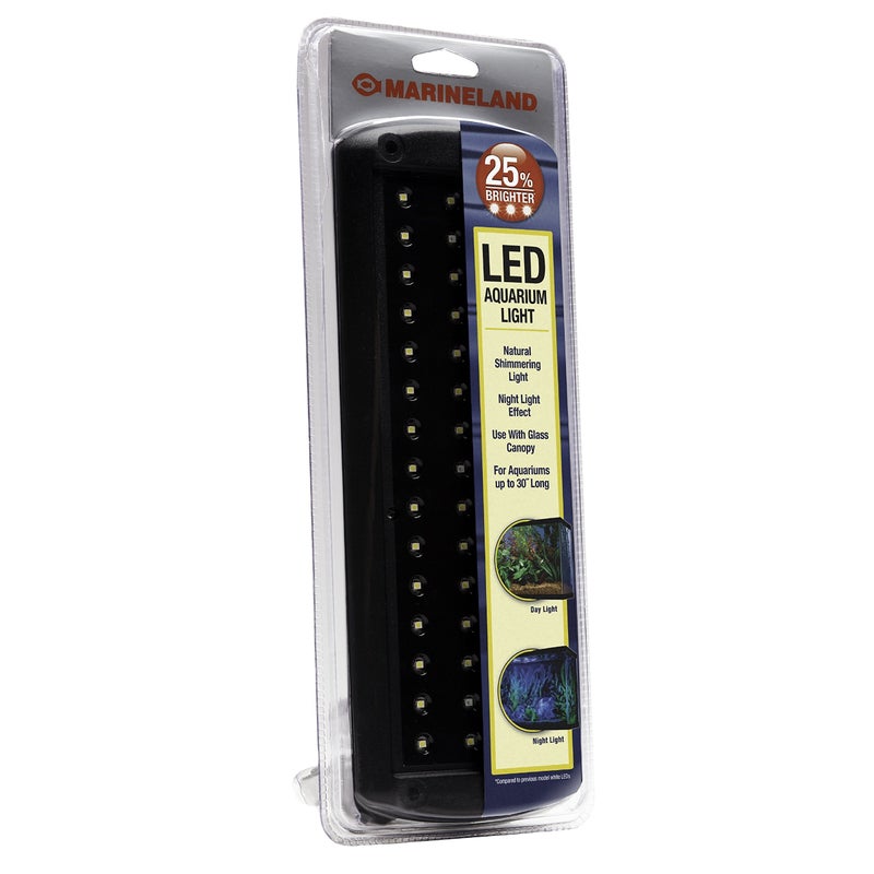Marineland 32996 LED Aquarium Light, Natural Shimmering Light,Glass - Image 1